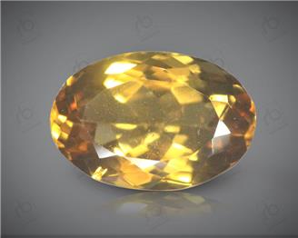 Yellow Citrine Natural Certified  5.65CTS-8554